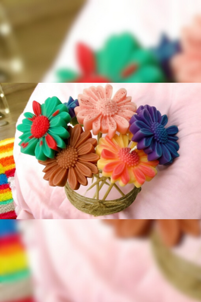 Daisy Stick Candles- Each Stick
