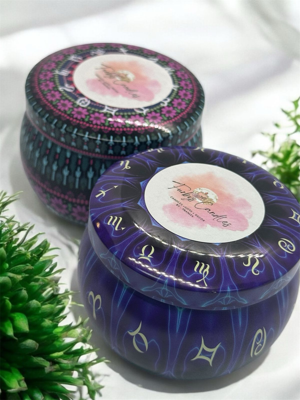 Zodiac Glow Candle - 2 piece