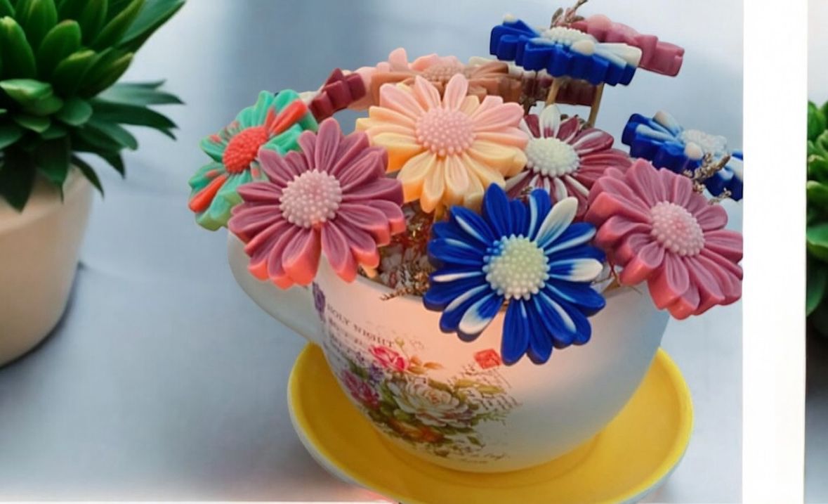 Daisy Stick Candles- Each Stick