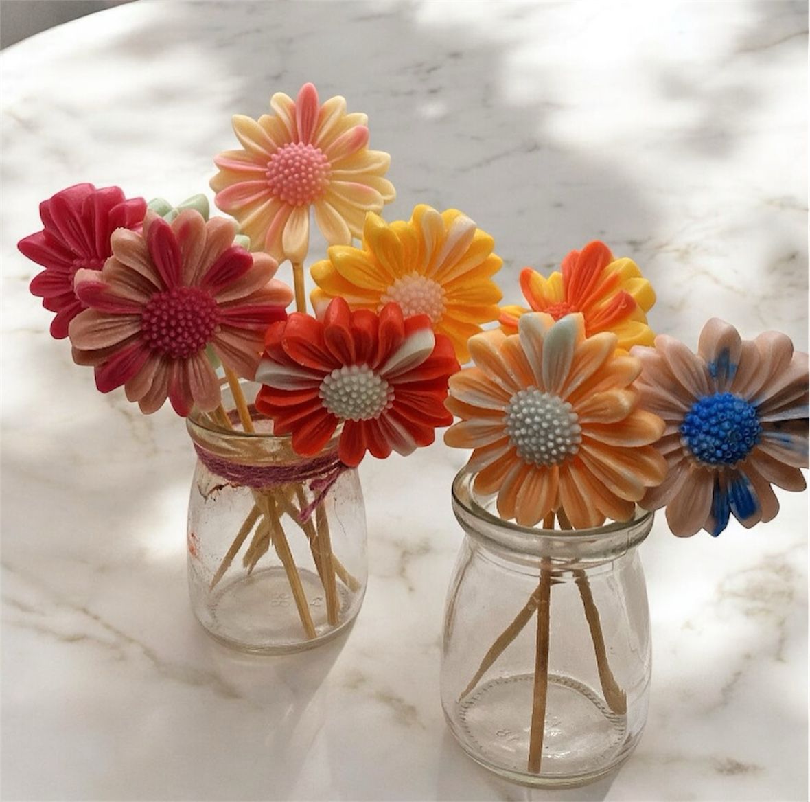 Daisy Stick Candles- Each Stick