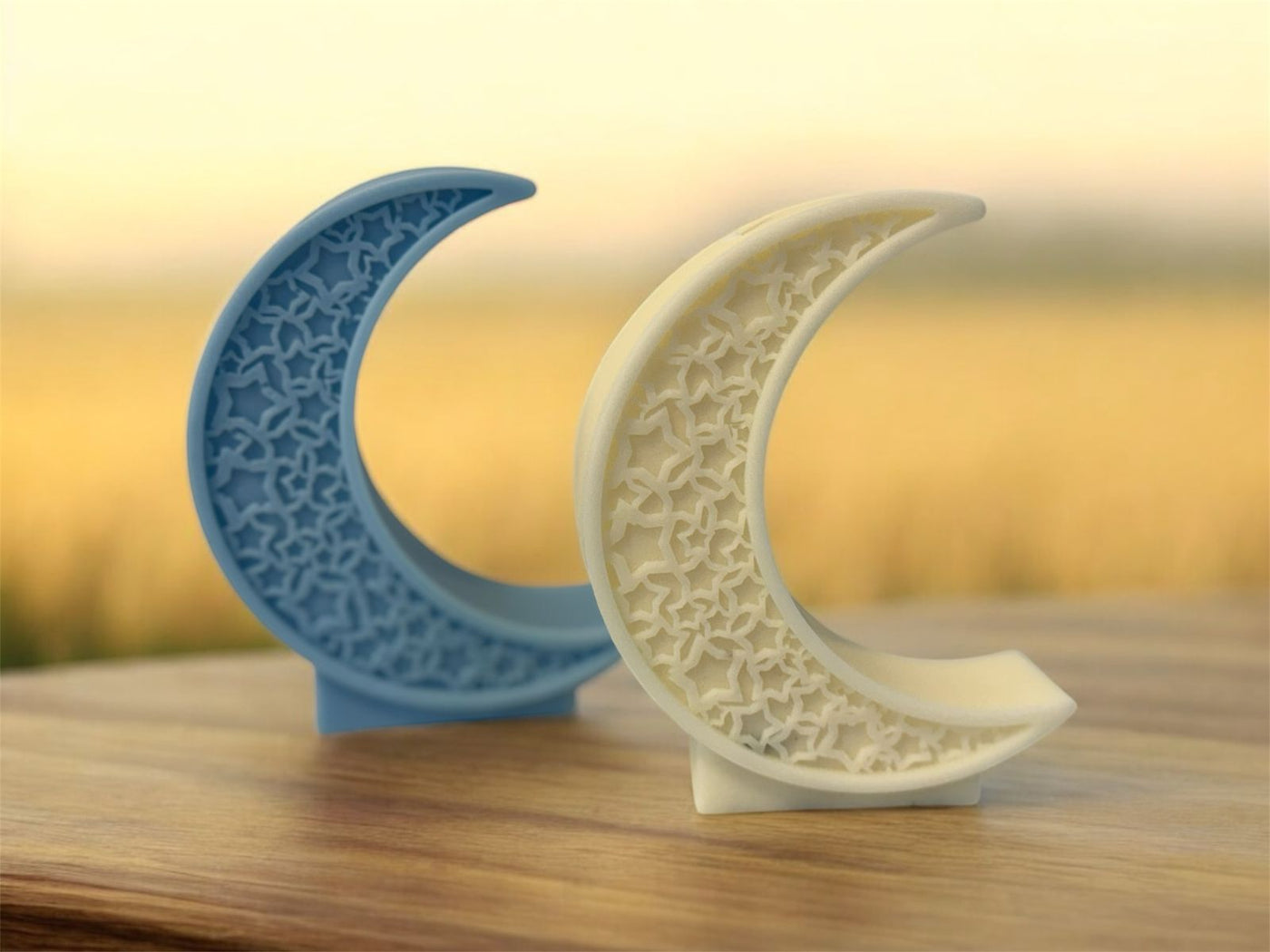 Ramadan Candles (full moon /Star / half-moon)