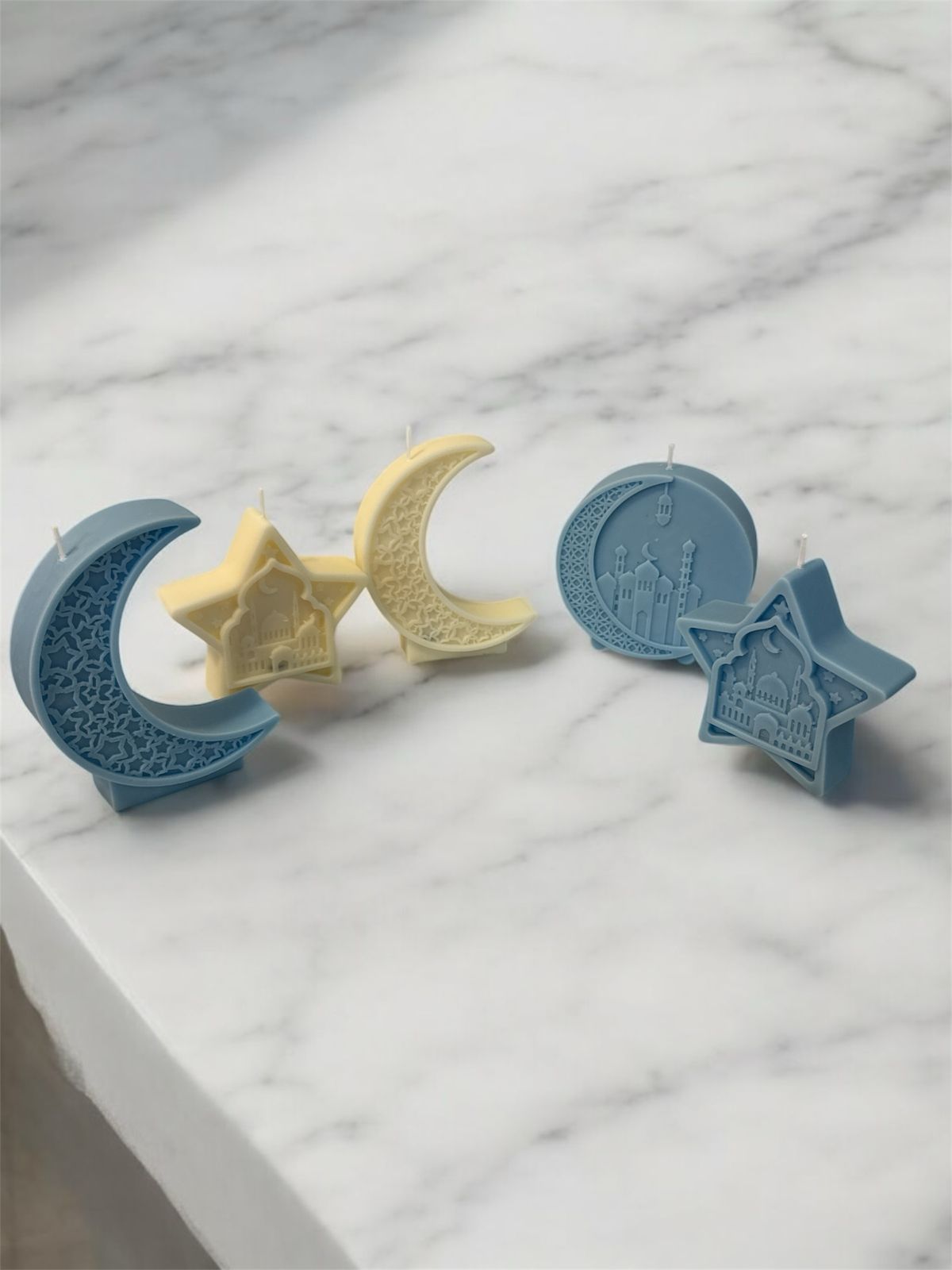 Ramadan Candles (full moon /Star / half-moon)
