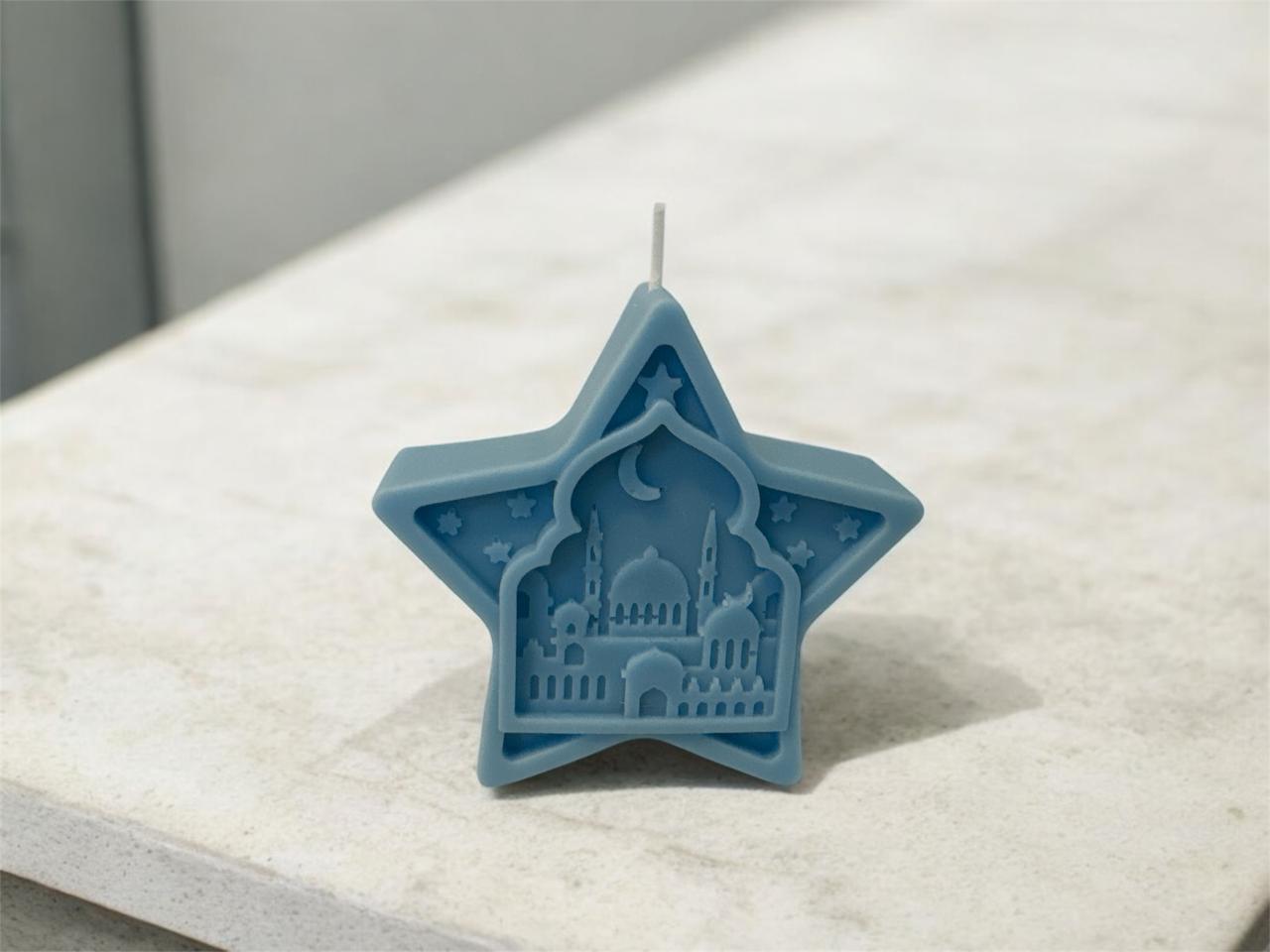 Ramadan Candles (full moon /Star / half-moon)