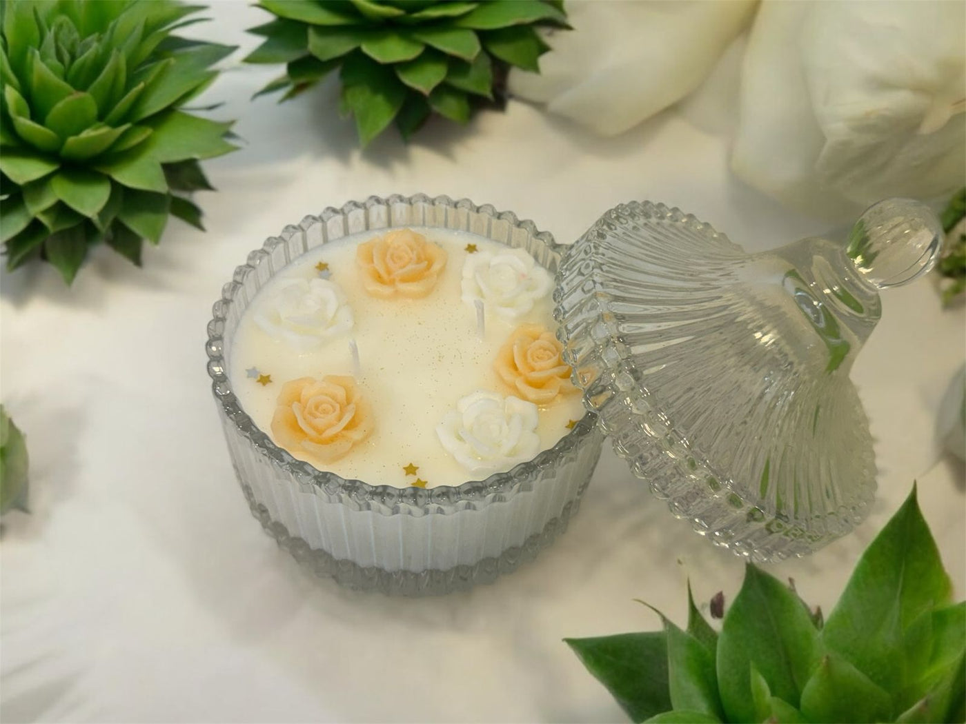 Crystal candle