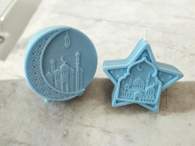 Ramadan Candles (full moon /Star / half-moon)
